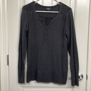 Eddie Bauer gray sweater